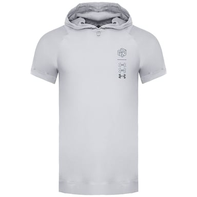 Camiseta con capucha Under Armour Run Anywhere Hombre Blanco roto