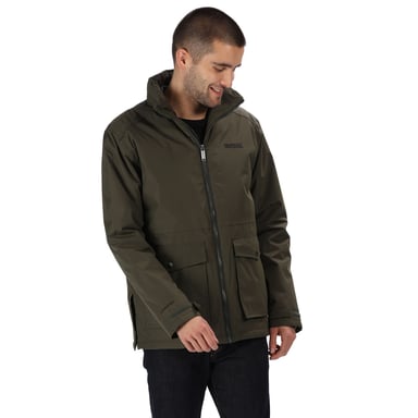Regatta Mens Hebson Hooded Jacket (Bayleaf)