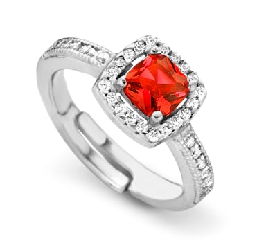 Orphelia Women's 925 Sterling Silver Ring - Silver ZR-7199/RE