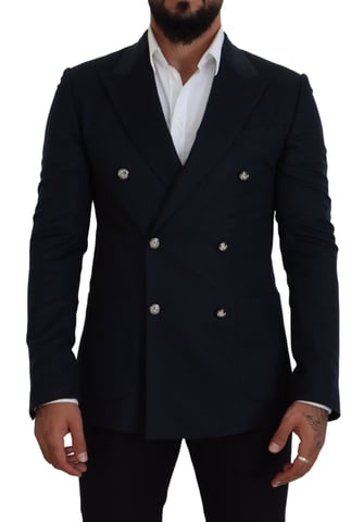 Abrigo Blazer Formal Doble Botonadura para Hombre Dolce & Gabbana Azul