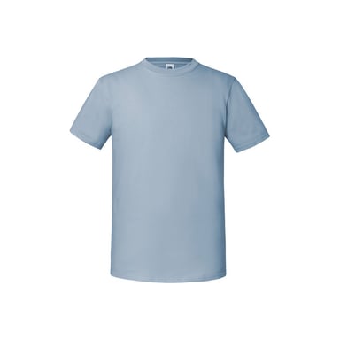 Fruit of the Loom Mens Iconic Premium Ringspun Cotton T-Shirt (Mineral Blue)