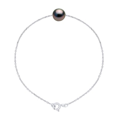 Bracelet Real Cultured Tahiti Pearl Round 8-9 mm
