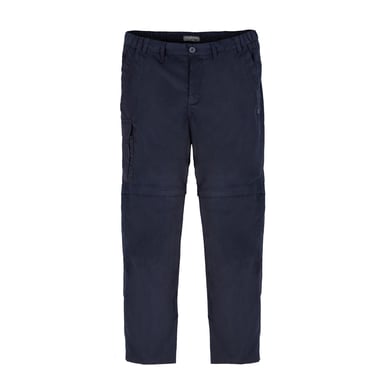 Craghoppers Mens Expert Kiwi Convertible Tailored Cargo Trousers (Dark Navy)