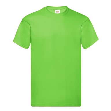 Fruit of the Loom Mens Original T-Shirt (Lime)