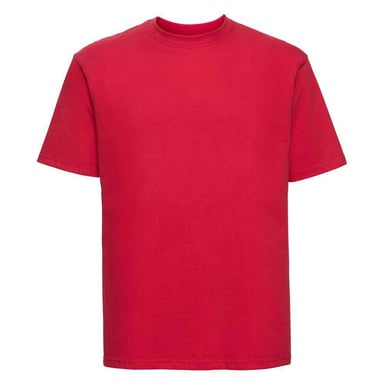 Russell Mens Ringspun Cotton Classic T-Shirt (Classic Red)