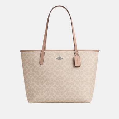 City Tote in Signature Canvas