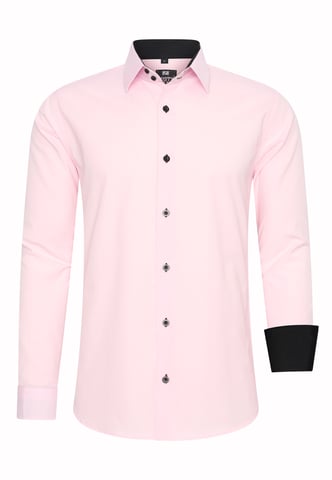 Rusty Neal Overhemd Slim Fit Rosado
