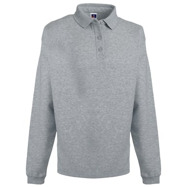 Russell Europe Mens Heavy Duty Collar Sweatshirt (Light Oxford)