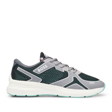 Men's Boss Owen Running Trainers in Grey