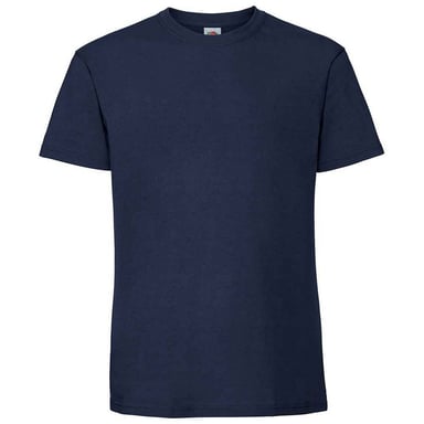 Fruit Of The Loom Mens Ringspun Premium T-Shirt (Deep Navy)