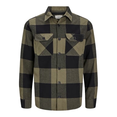 Produkt Dean Check Overshirt Verde