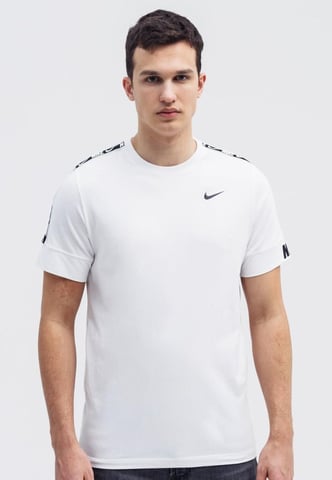 Camiseta blanca Repetir para hombre de Nike