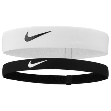 Nike 2024 Headband (Pack of 2) (Black/White)