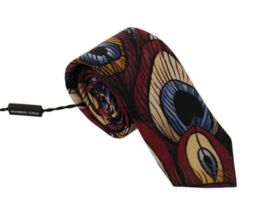 Corbata ajustable de plumas