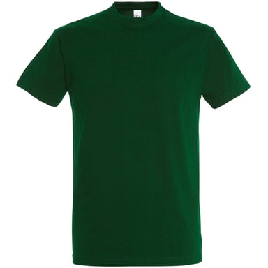 SOLS Mens Imperial Heavyweight Short Sleeve T-Shirt (Bottle Green)