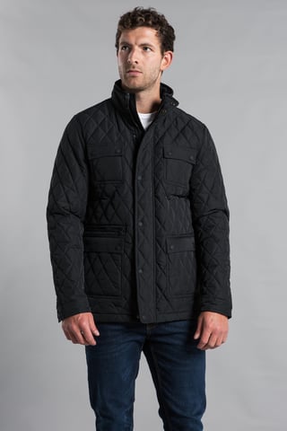 Black Diamond Quilted Jacket