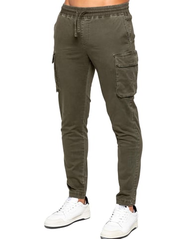 Enzo Pantalones cargo para hombre