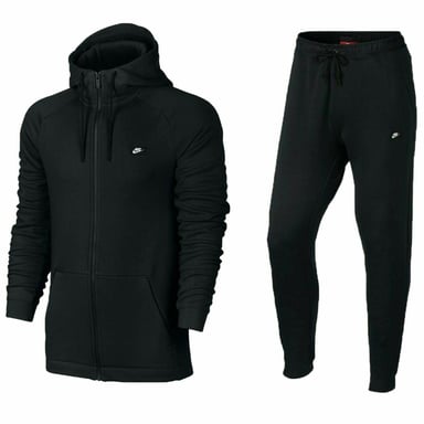 Conjunto completo de chándal Nike Modern para hombre, color negro