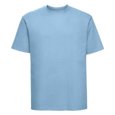 Russell Mens Ringspun Cotton Classic T-Shirt (Sky Blue)