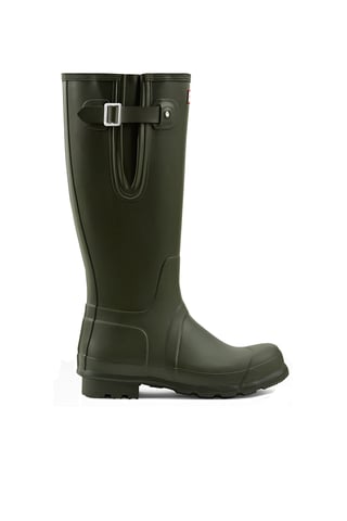Hunter Mens Original Side Adjustable Boot Dark Olive