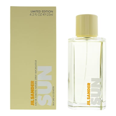Jil Sander Sun Sea Salt & Genista Limited Edition Eau de Toilette 125ml Spray