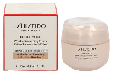 Crema hidratante diaria alisadora de arrugas Shiseido Benefiance 75 ml