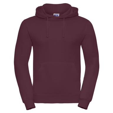 Russell Mens Plain Hoodie (Burgundy)
