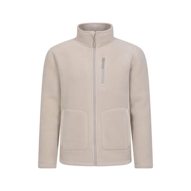 Mountain Warehouse Mens Highland Full Zip Fleece (Beige)
