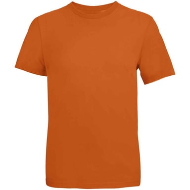SOLS Unisex Adult Tuner Plain T-Shirt (Dark Orange)