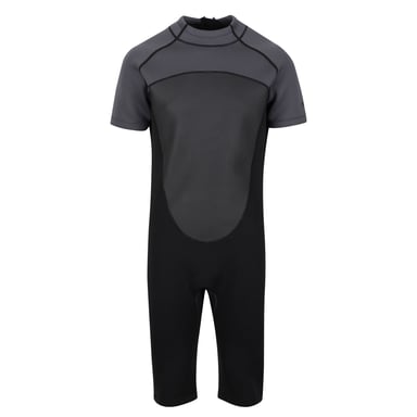 Regatta Mens Shorty Wetsuit (Black/Dark Grey)
