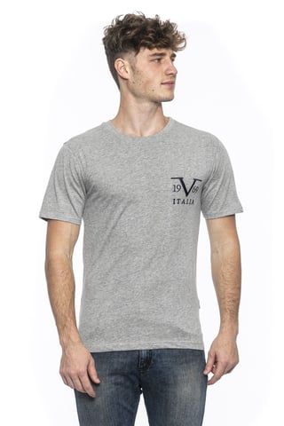 19V69 Italia Mens T-Shirt Troy Grey