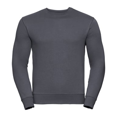 Russell Mens Set-in Sweatshirt (Convoy Grey)