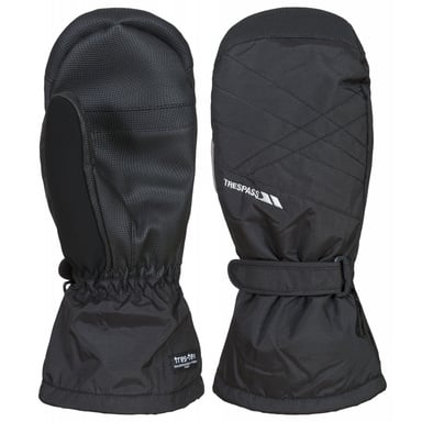 Trespass Mens Ikeda II Ski Mitt Gloves (Black)