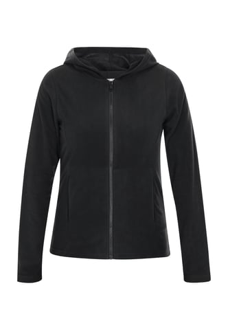Mymo fleece jacket women black