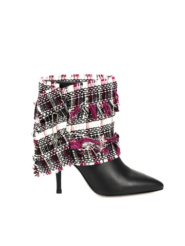Patrizia Pepe Botines de mujer negro, Violeta