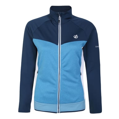 Dare 2B Womens/Ladies Elation II Core Stretch Recycled Fleece (Niagra Blue/Moonlight Denim)