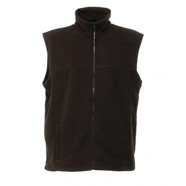 Regatta Haber II Full-Zip Bodywarmer Fleece Anti-Pill Jacket (250 GSM) (Black)