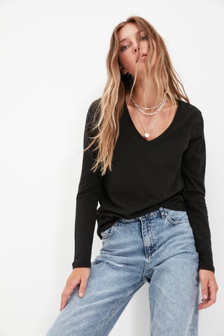 Trendyol Women's Straight T-Shirt