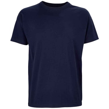SOLS Mens Boxy Organic Oversized T-Shirt (French Navy)