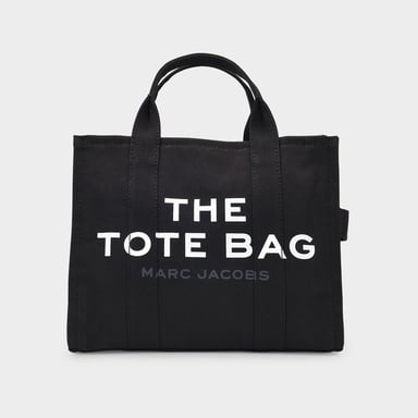 The Small Tote Bag - Marc Jacobs - Algodón - Negro