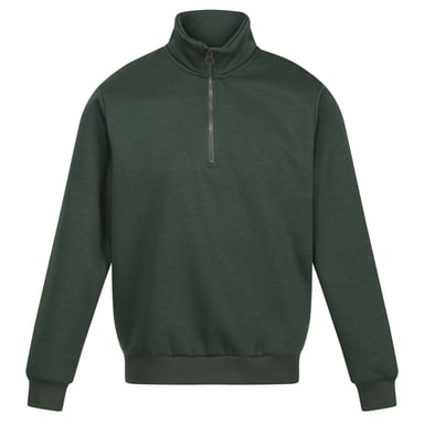Regatta Mens Pro Quarter Zip Sweatshirt (Dark Green)