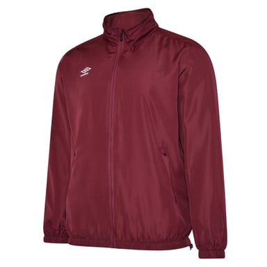 Umbro Childrens/Kids Club Essential Light Waterproof Jacket (New Claret)