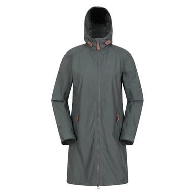 Mountain Warehouse Womens/Ladies Ioana Longline Soft Shell Jacket (Green)