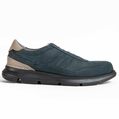 Purapiel Zapato Oxford Confore6 Azul