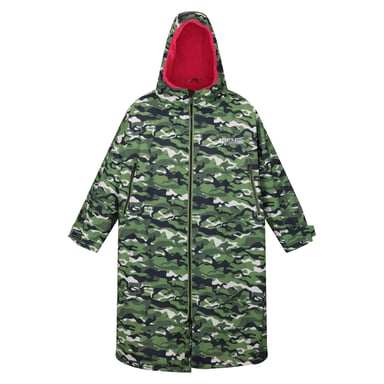 Regatta Unisex Adult Camouflage Oversized Changing Robe (Cactus Green)