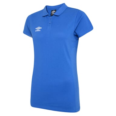 Umbro Womens/Ladies Club Essential Polo Shirt (Royal Blue/White)