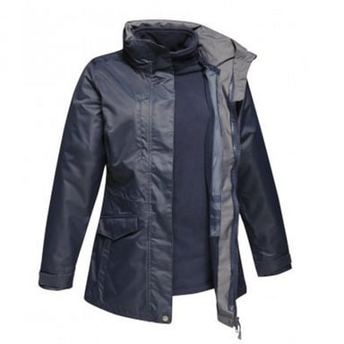 Regatta Womens/Ladies Benson III 3-in-1 Breathable Jacket (Navy/Navy)