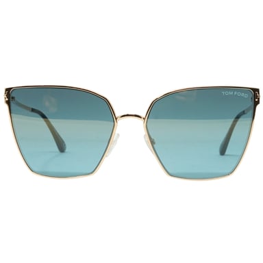 Tom Ford Helena FT0653 28V gouden zonnebril