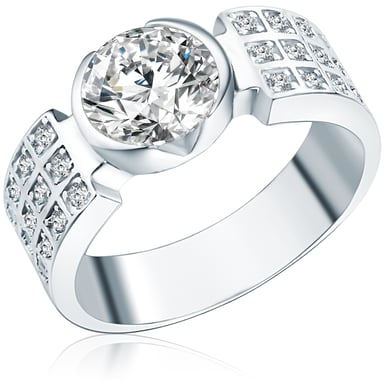 Rafaela Donata Female Sterling Silver Ring