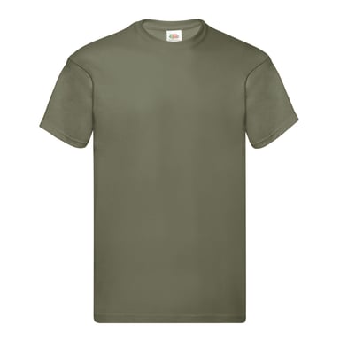 Fruit of the Loom Mens Original Heather T-Shirt (Classic Olive)